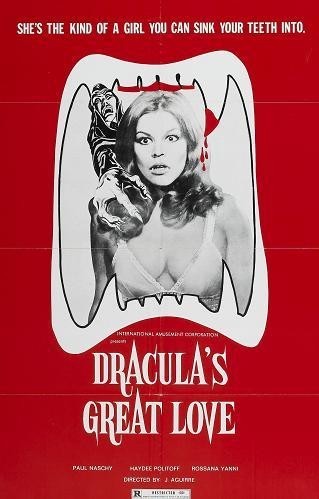 affiche du film Le grand amour du comte Dracula