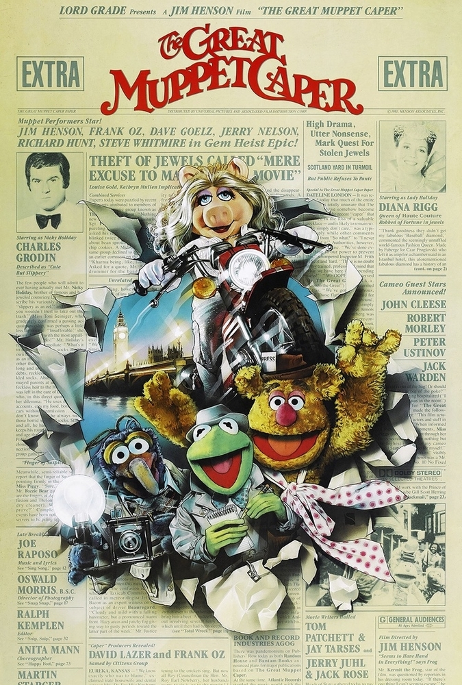 affiche du film La grande aventure des Muppets