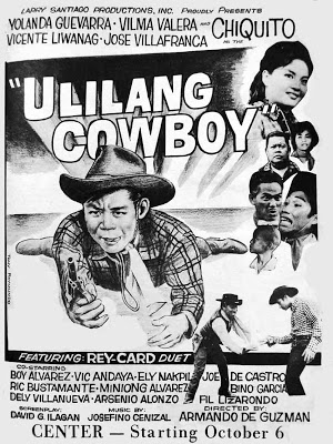 affiche du film Ulilang Cowboy