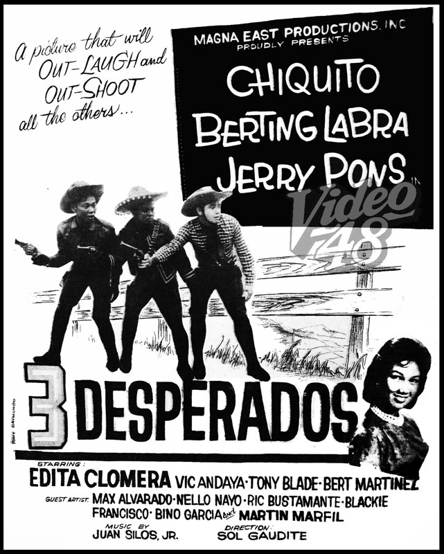 affiche du film 3 Desperados