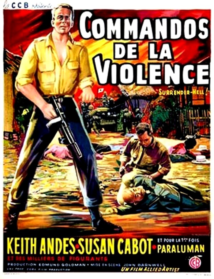 affiche du film Commandos de la Violence
