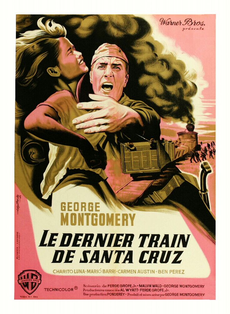 affiche du film Le Dernier Train de Santa Cruz