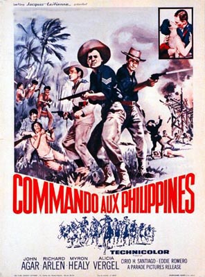 affiche du film Commando aux Philippines