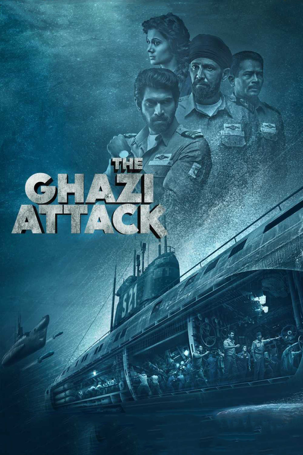 affiche du film The Ghazi Attack