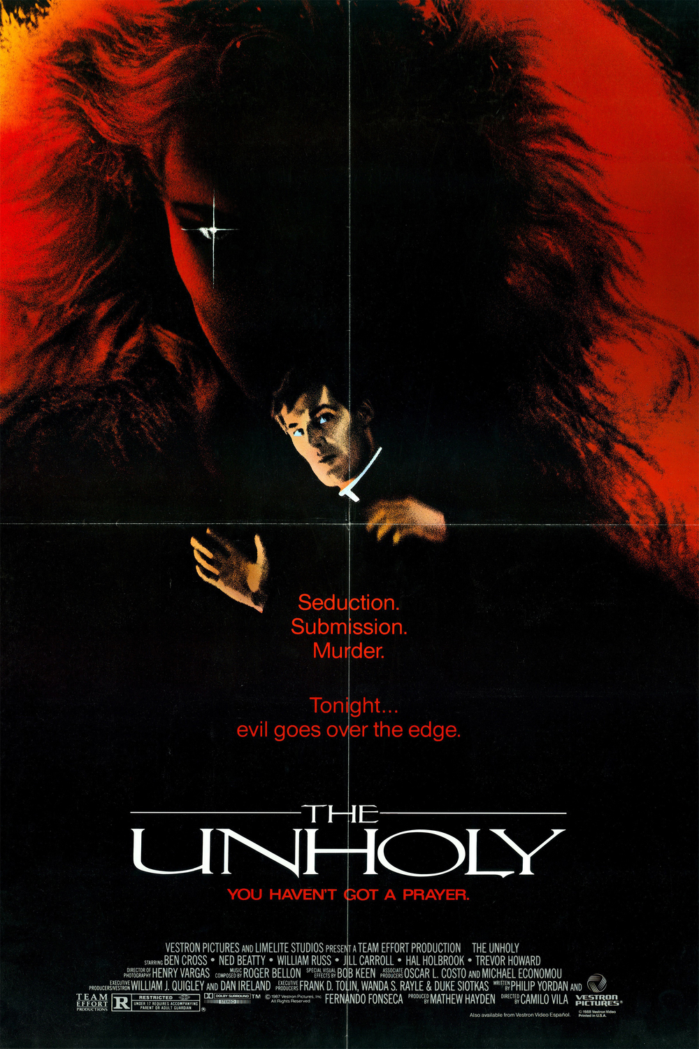 affiche du film L'Ange des ténèbres (1988)