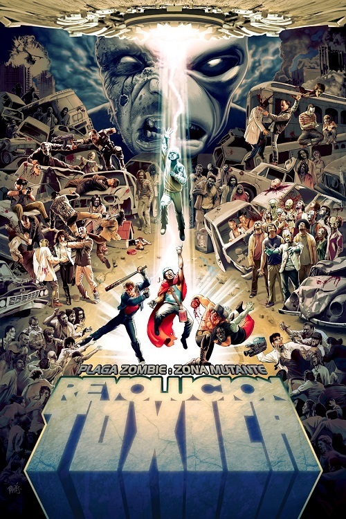 affiche du film Plaga Zombie: Zona Mutante: Revolución Tóxica