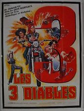 affiche du film Les 3 dingues