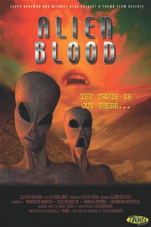 affiche du film Alien Blood