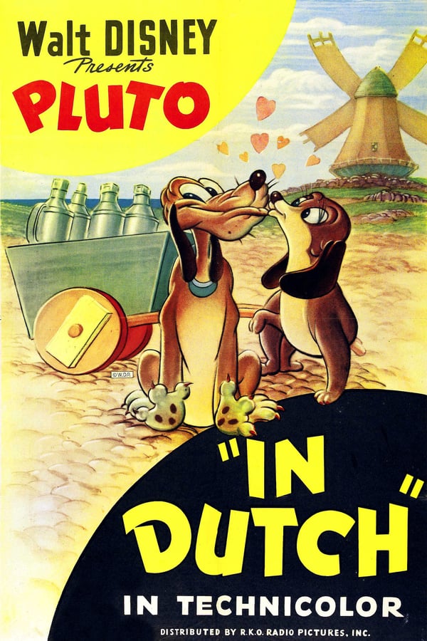 affiche du film Pluto au pays des tulipes