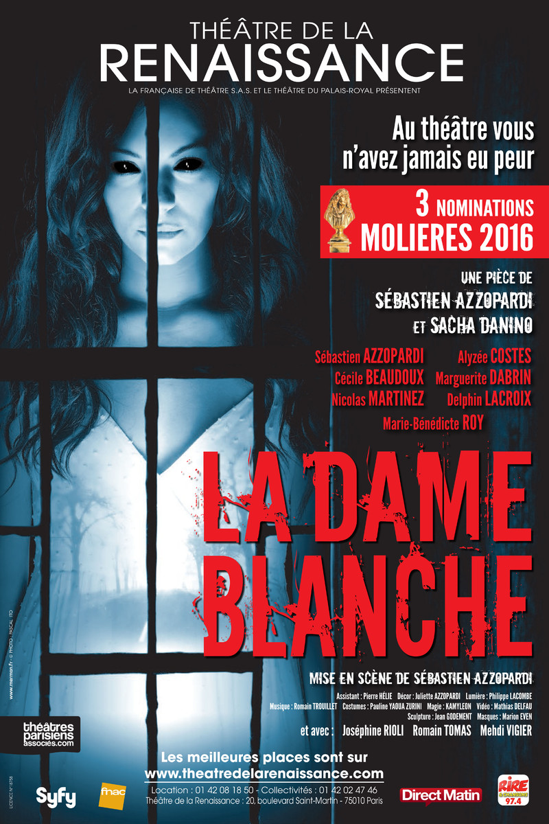 affiche du film La Dame Blanche