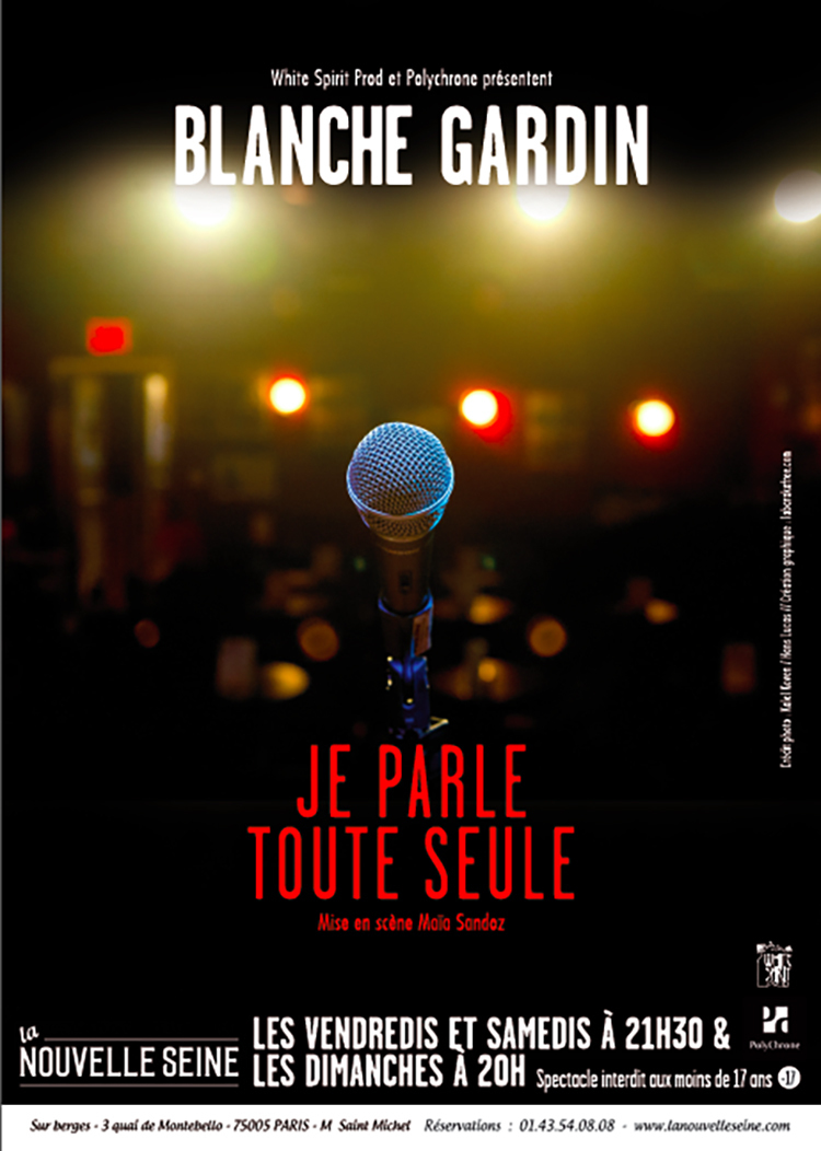 Blanche Gardin Il Faut Que Je Vous Parle Dvd Blanche Gardin : Je parle toute seule - Seriebox