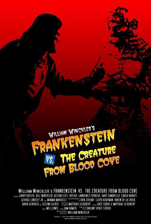 affiche du film Frankenstein vs. the Creature from Blood Cove