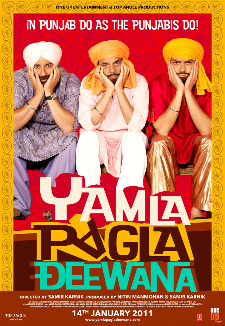 affiche du film Yamla Pagla Deewana