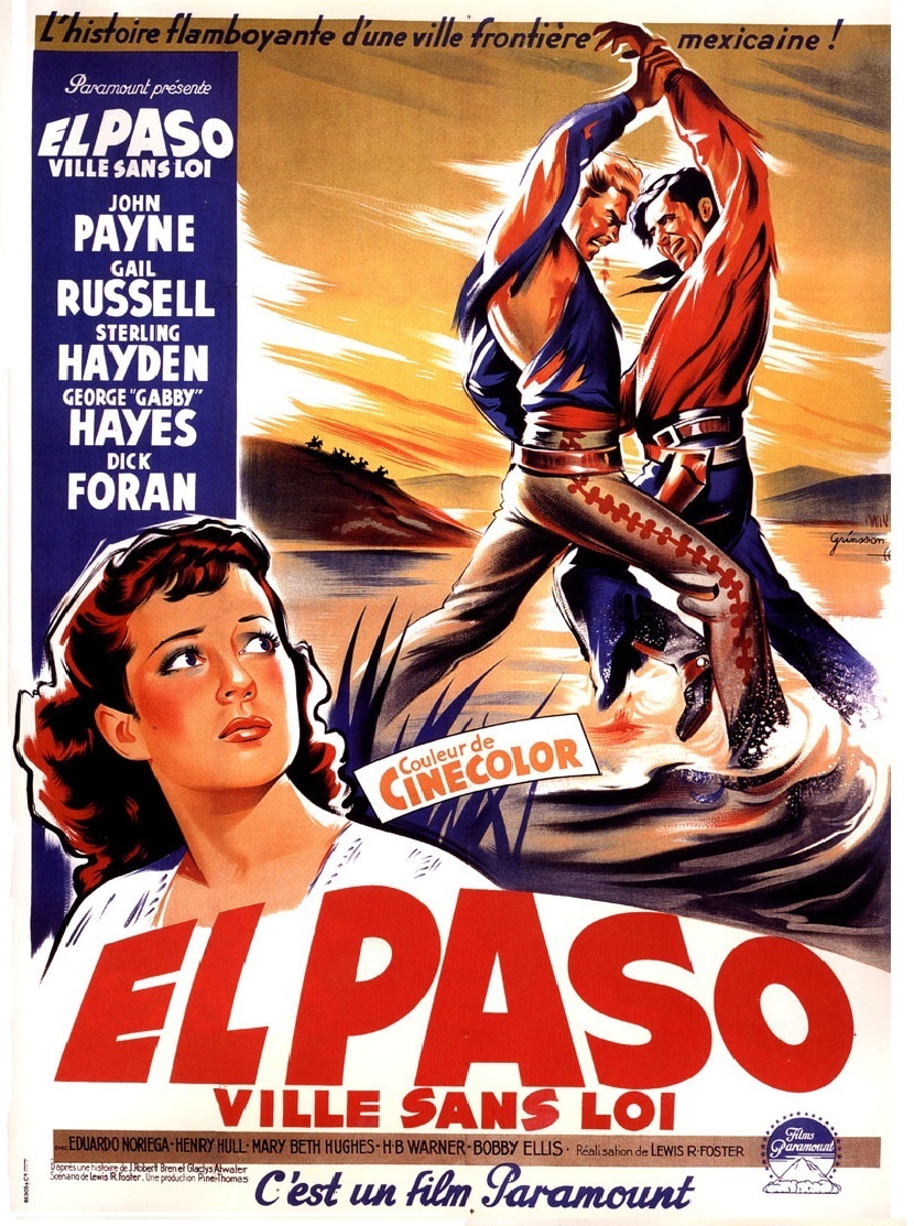 affiche du film El Paso Ville Sans Loi