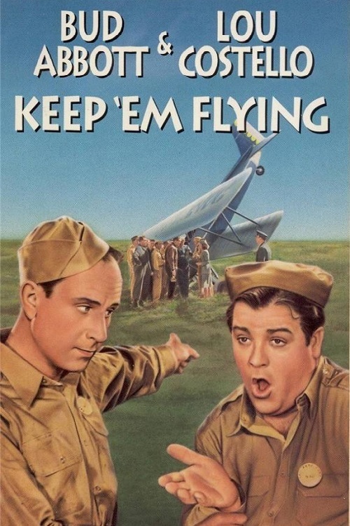affiche du film Deux nigauds aviateurs