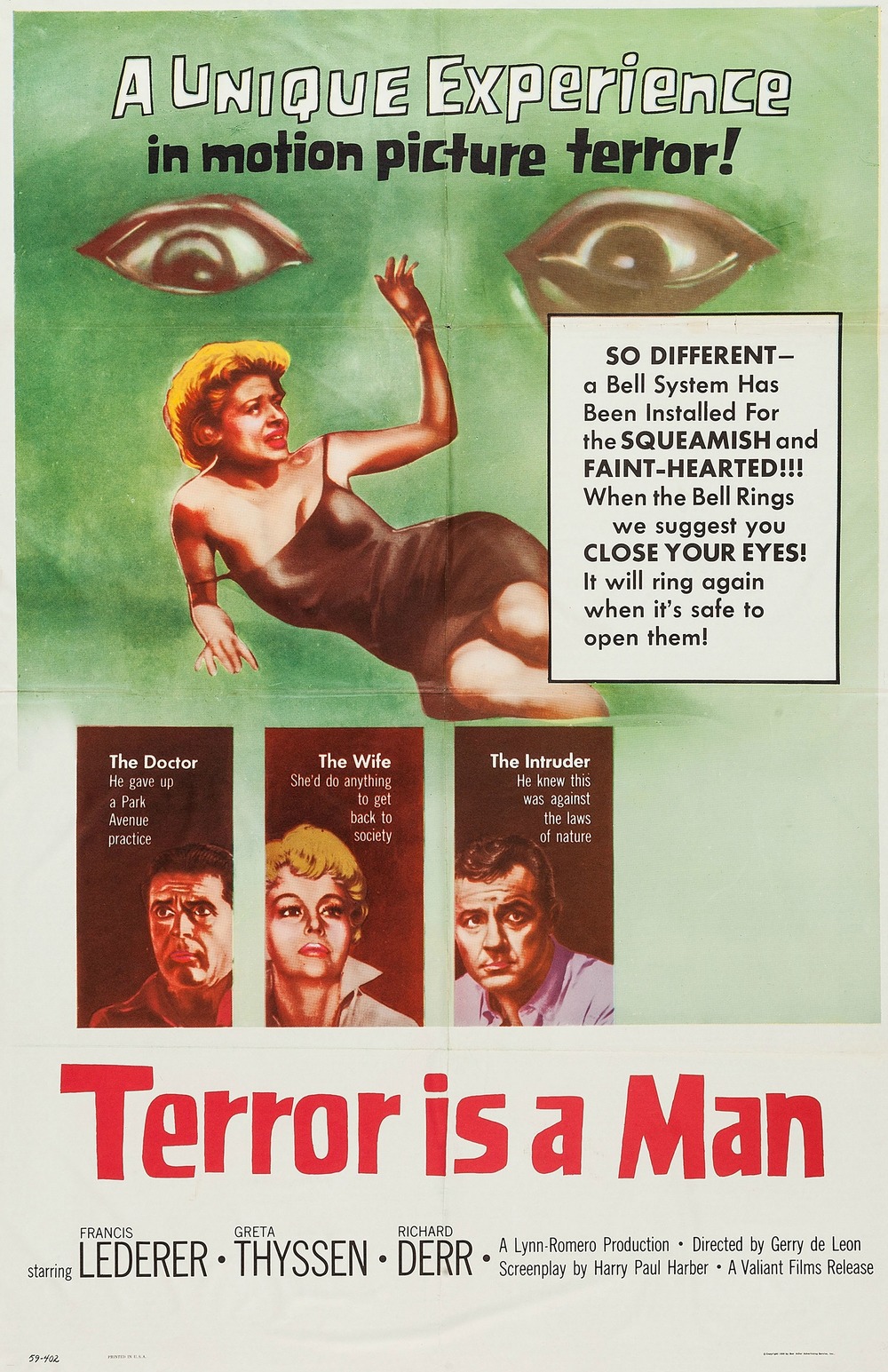 affiche du film Terror Is a Man