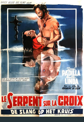 affiche du film Le Serpent sur la croix