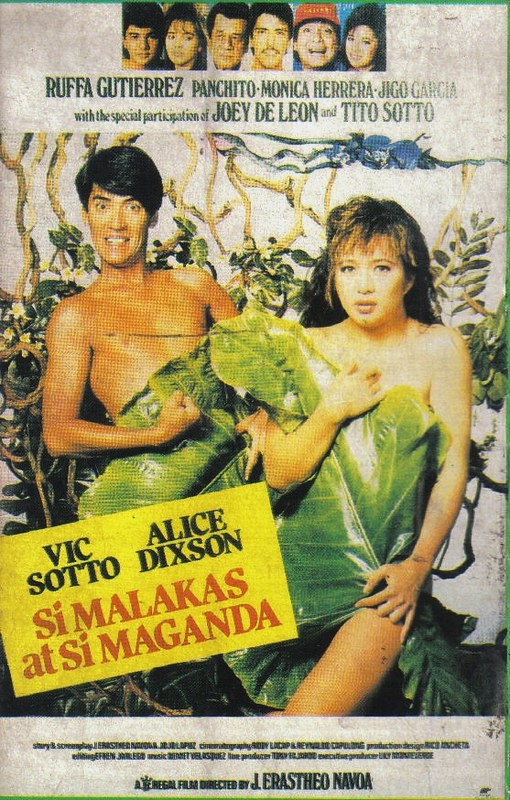 affiche du film Si Malakas at si Maganda