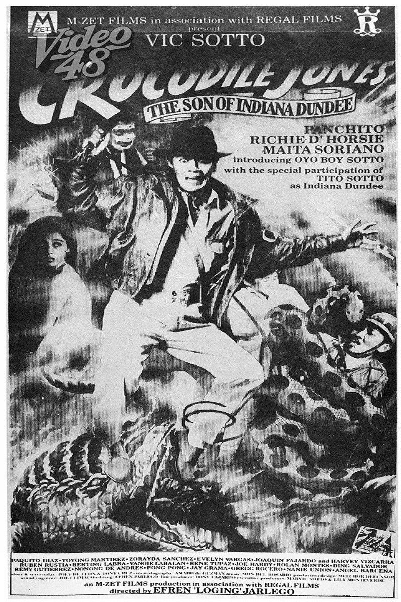 affiche du film Crocodile Jones: The Son of Indiana Dundee