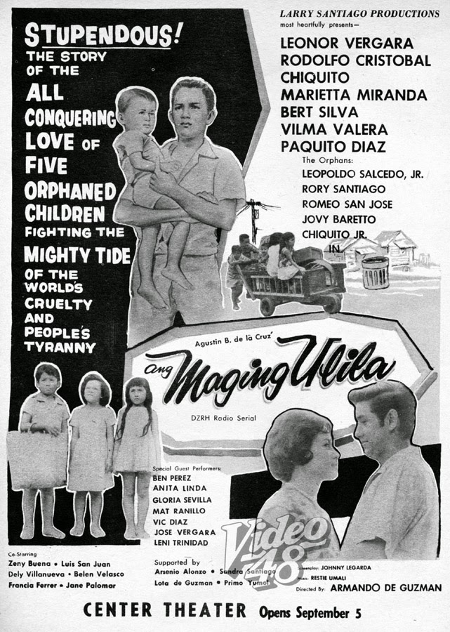 affiche du film Ang maging ulila
