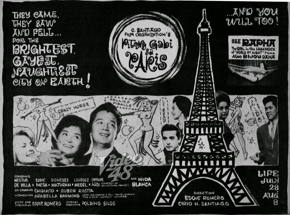 affiche du film Pitong gabi sa Paris