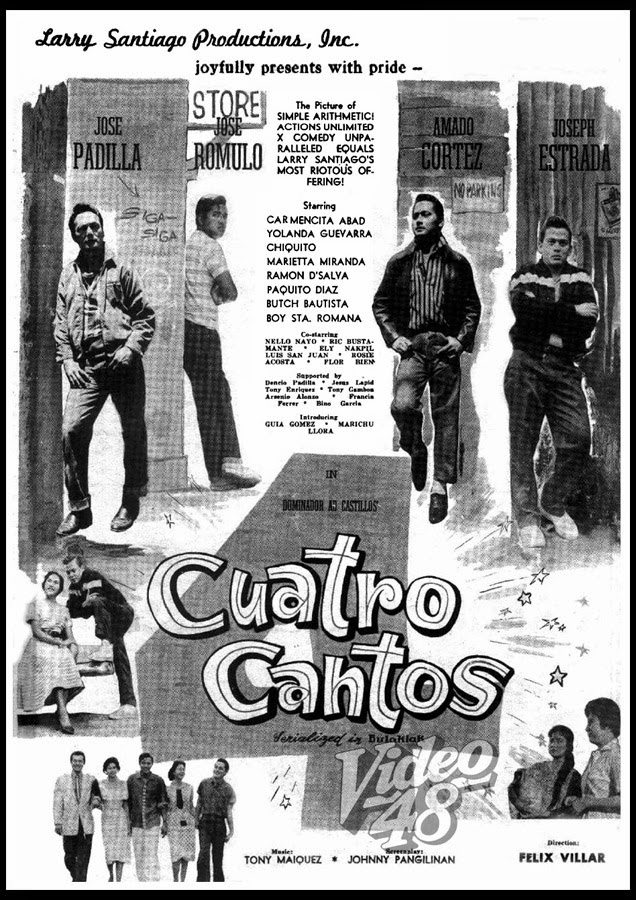 affiche du film Cuatro cantos