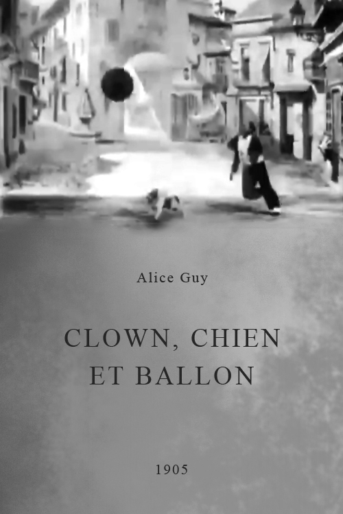 affiche du film Clown, chien et ballon