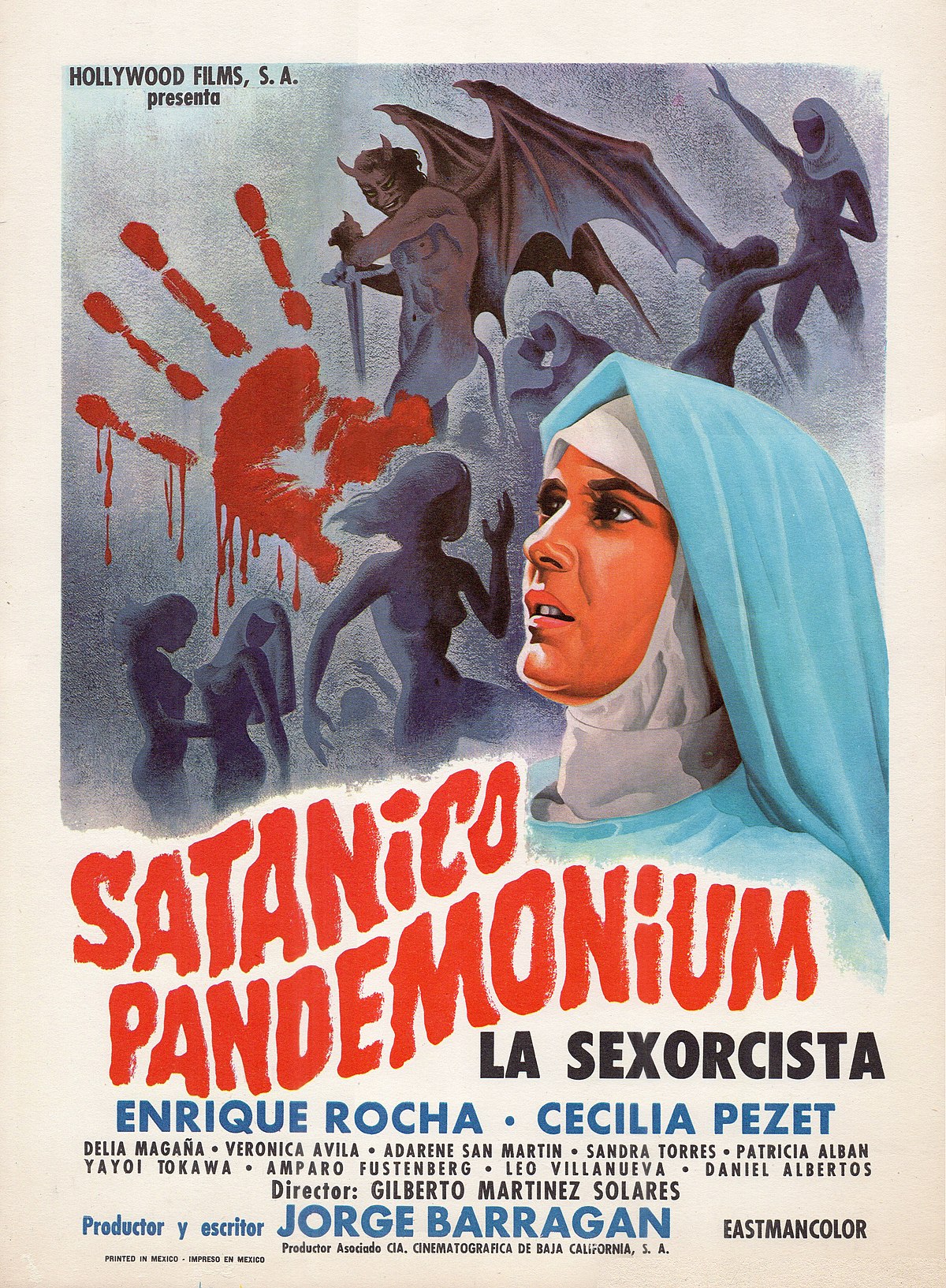 affiche du film Satanico Pandemonium: La Sexorcista