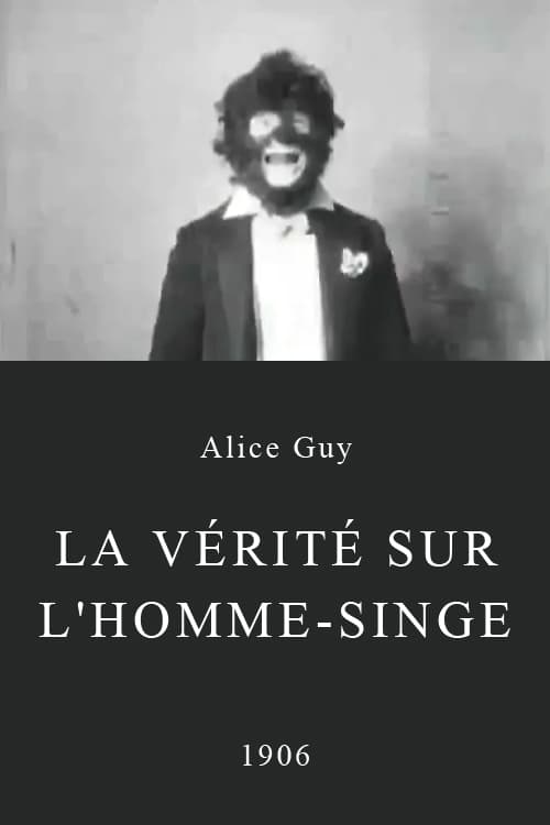 affiche du film La vérité sur l'homme-singe