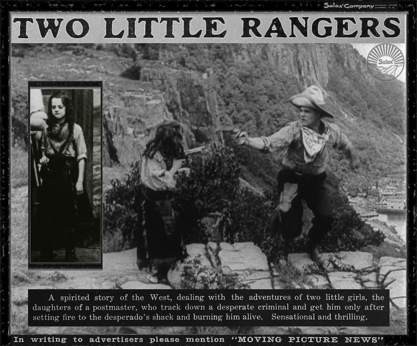 affiche du film Two Little Rangers