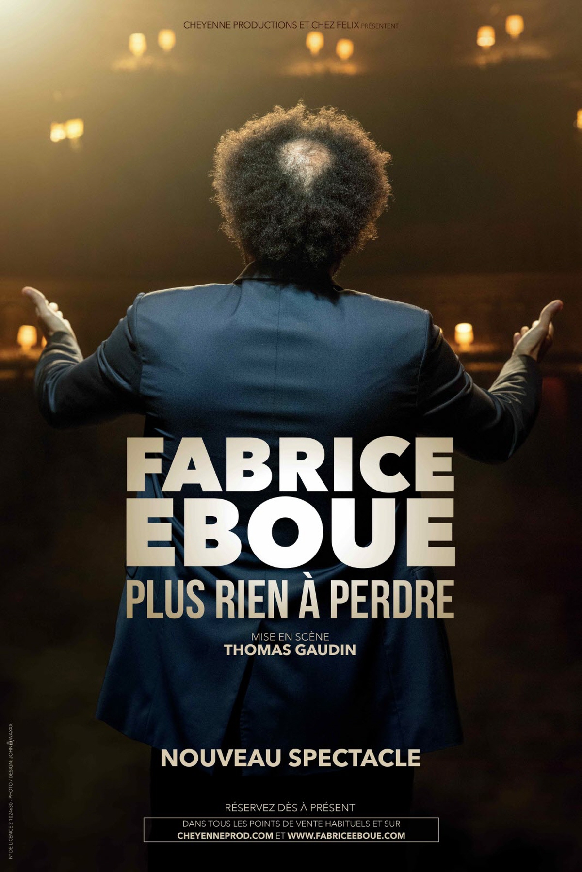 affiche du film Fabrice Éboué : Plus rien à perdre