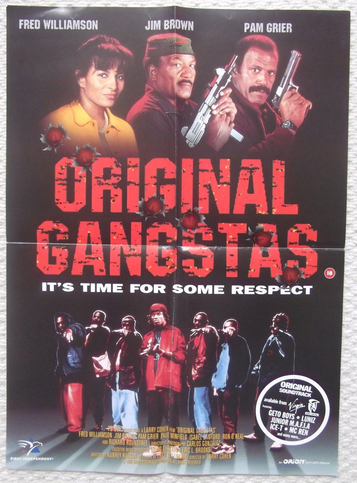 affiche du film Original Gangstas