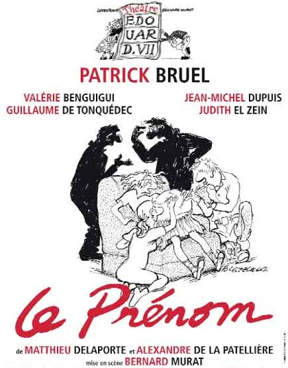 affiche du film Le Prénom (pièce de théâtre)