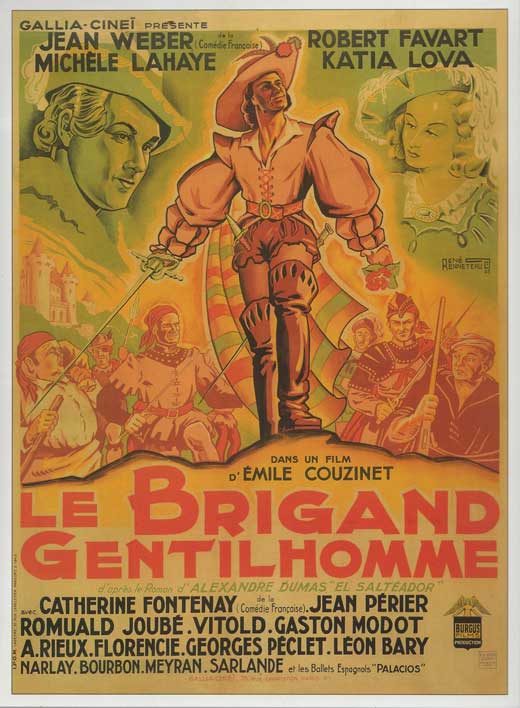 affiche du film Le brigand gentilhomme