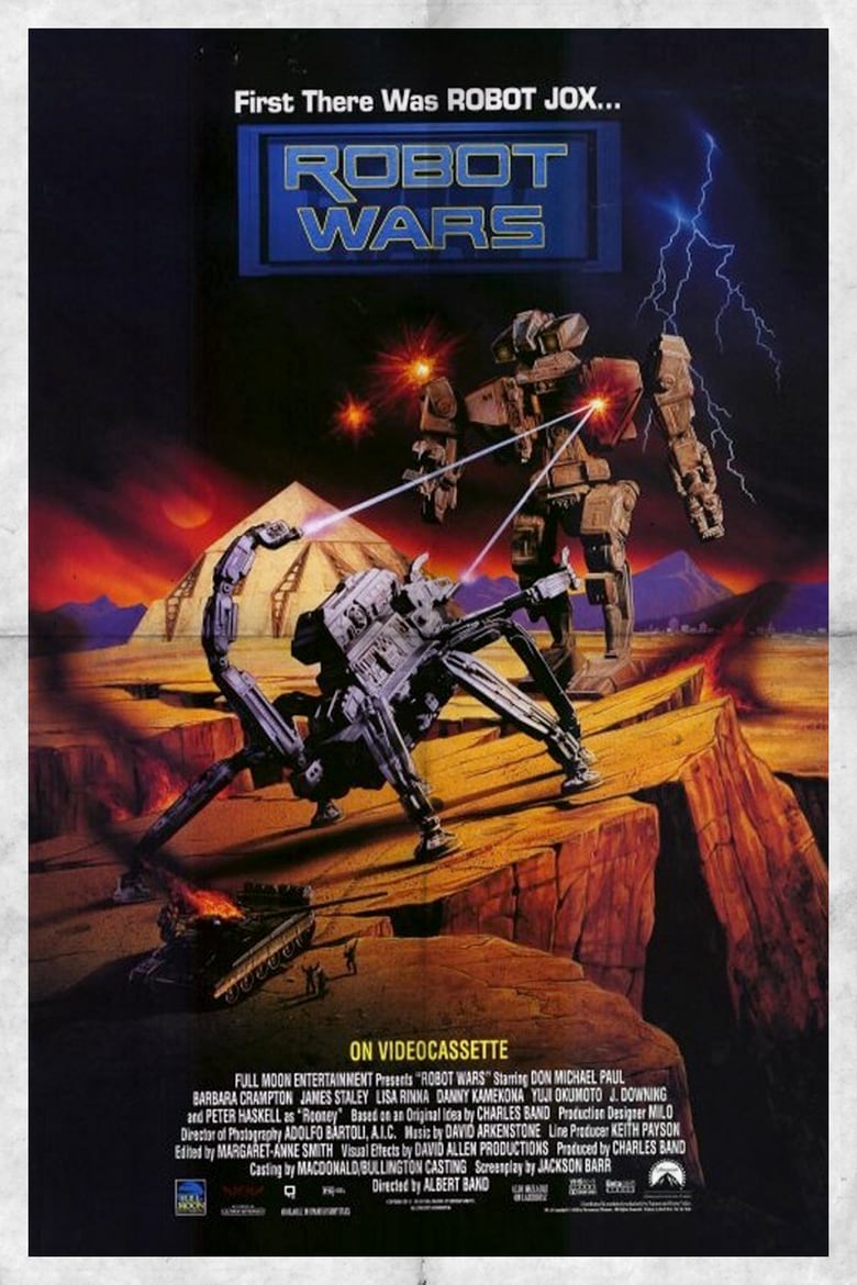 affiche du film Robot Wars