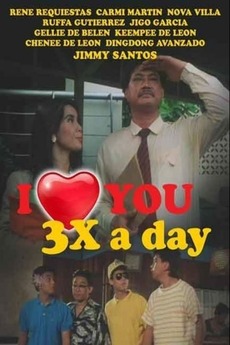 affiche du film I Love You Three Times a Day