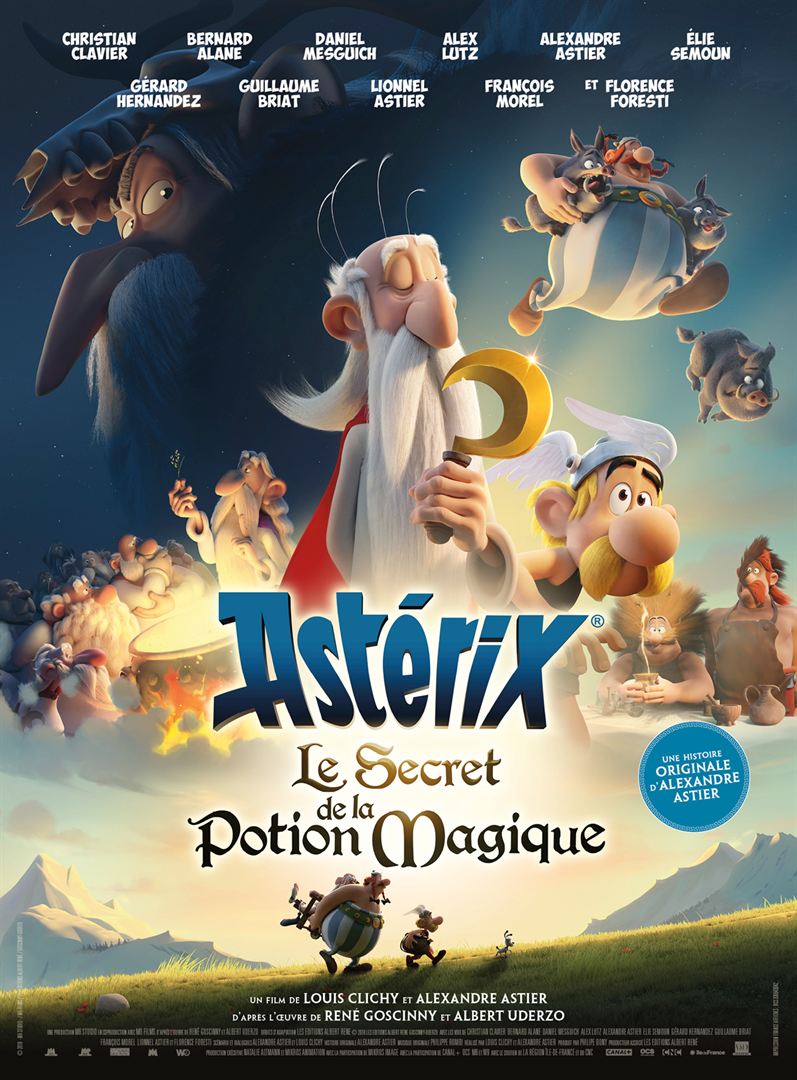 affiche du film Astérix : Le Secret de la potion magique
