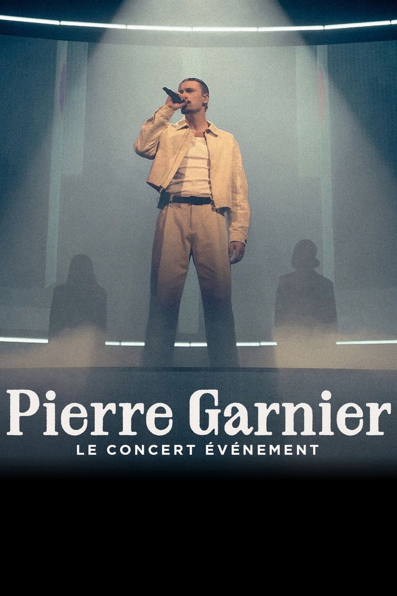 affiche du film Pierre Garnier : Le concert événement