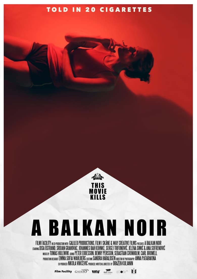 affiche du film En Balkan Noir