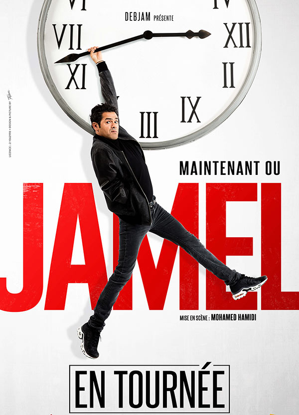 affiche du film Jamel Debbouze: Maintenant ou Jamel