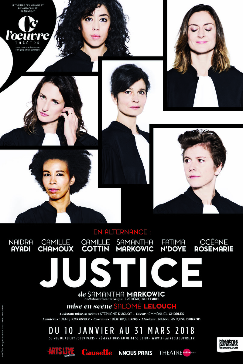 affiche du film Justice (2018)