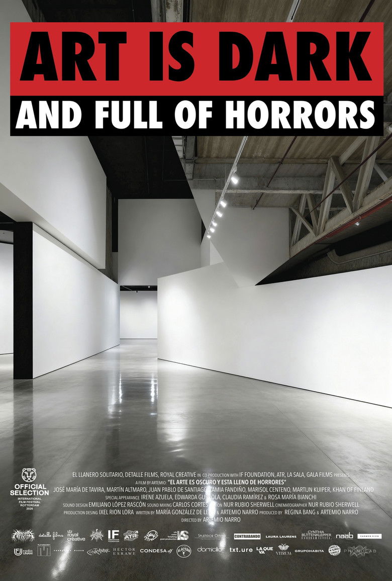 affiche du film Art Is Dark and Full of Horrors