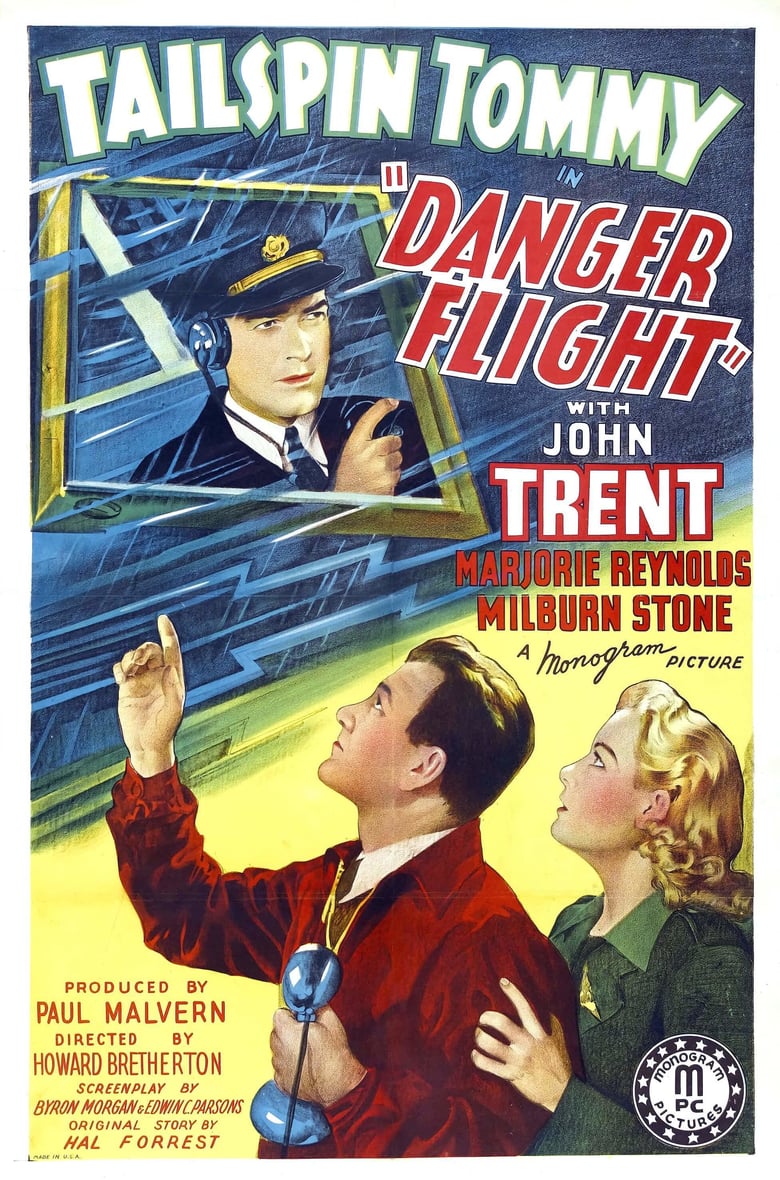 affiche du film Danger Flight