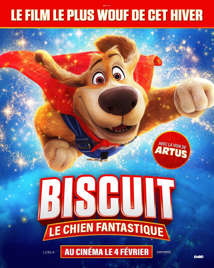affiche du film Biscuit le chien fantastique