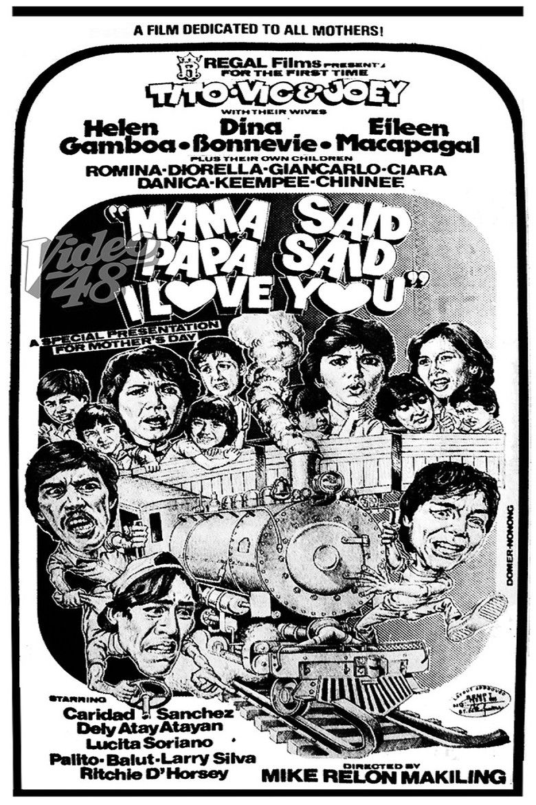 affiche du film Mama Said, Papa Said I Love You