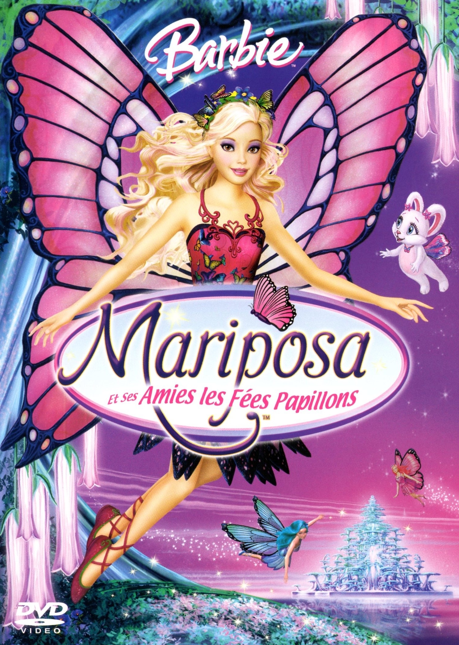affiche du film Barbie : Mariposa et ses amies les fées papillons