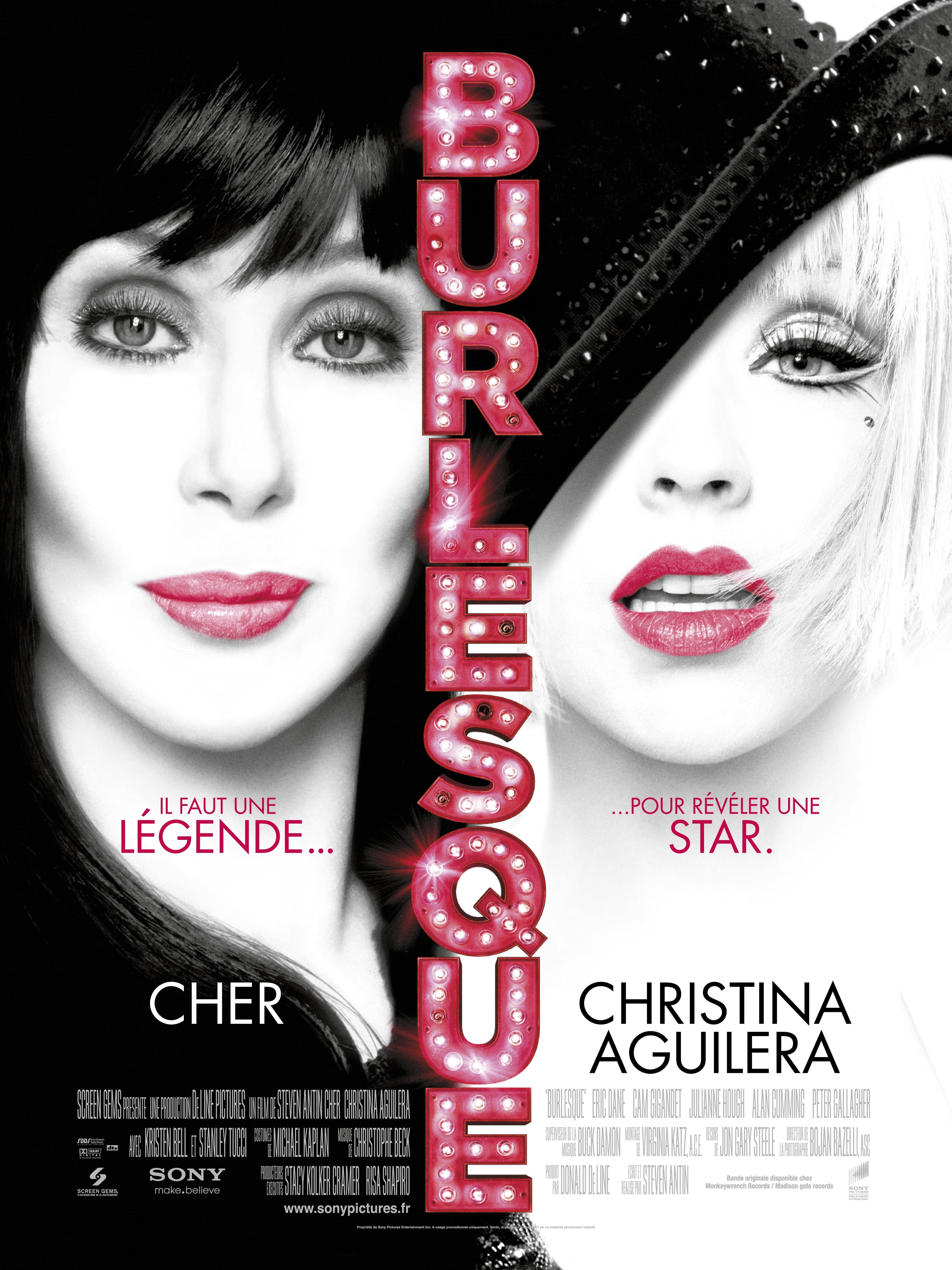 affiche du film Burlesque