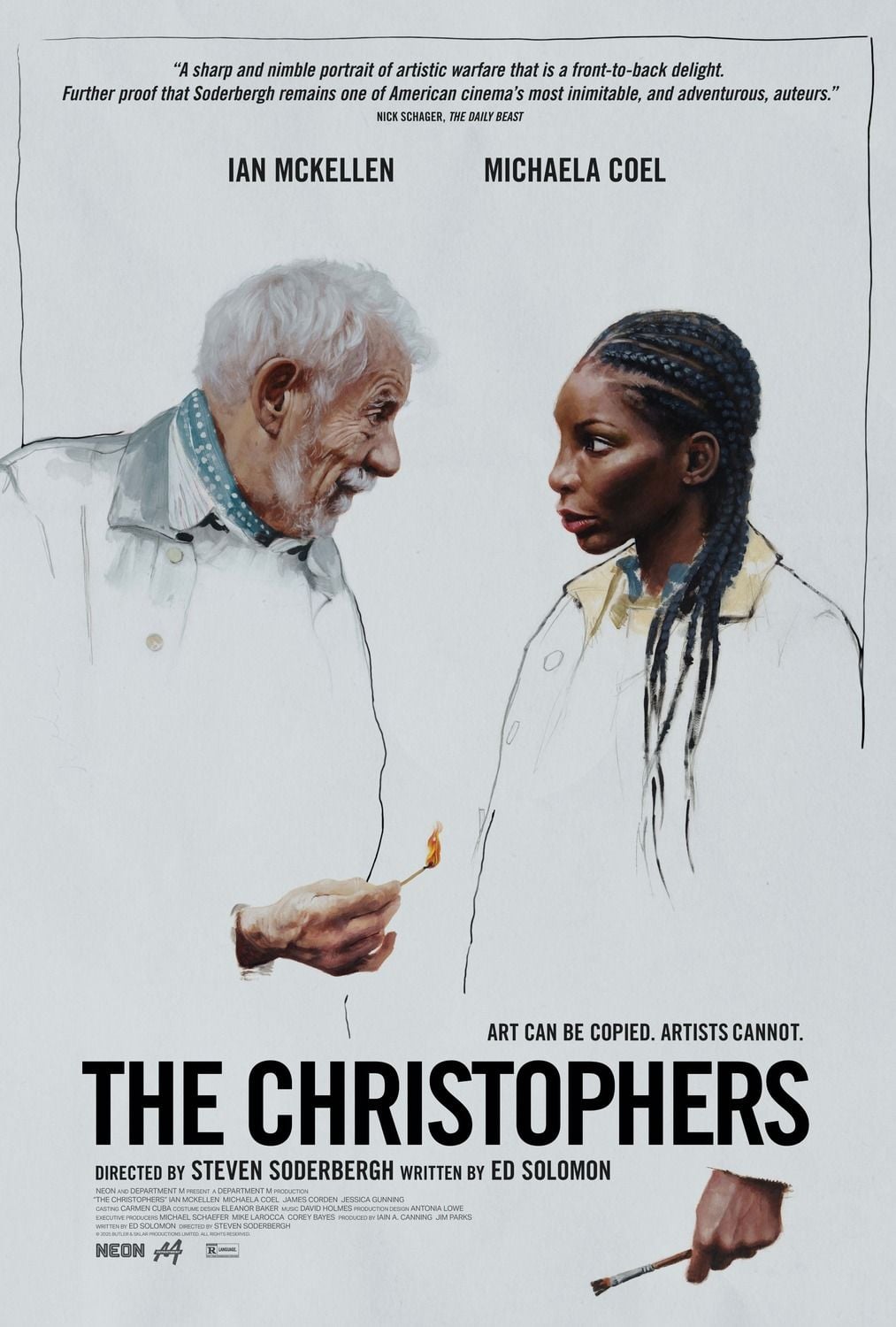 affiche du film The Christophers