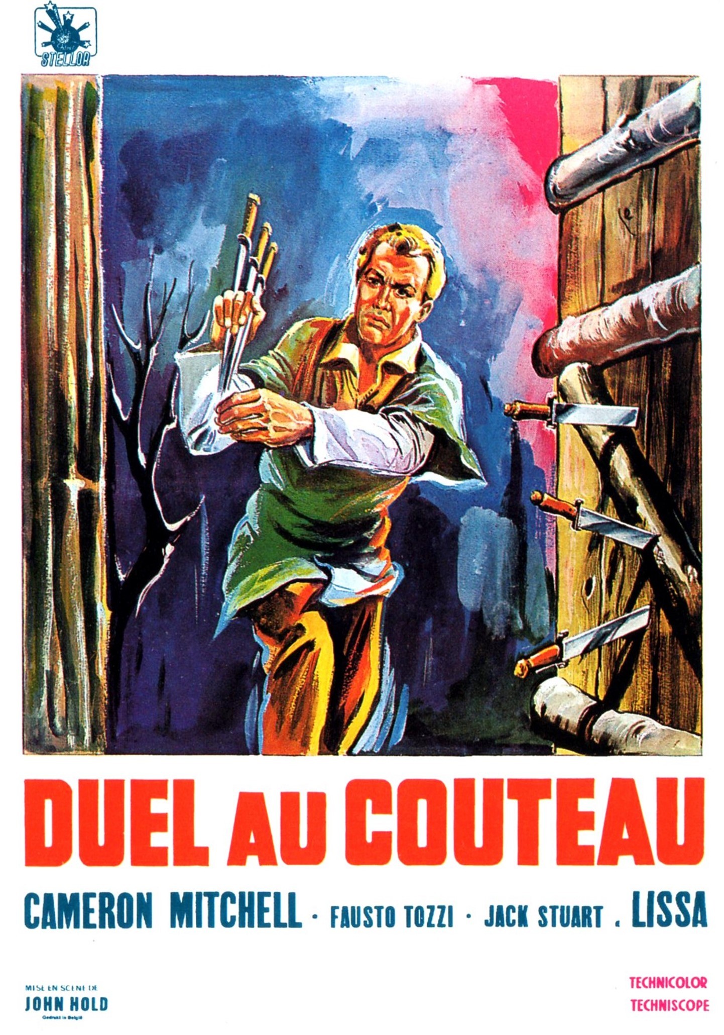 affiche du film Duel au couteau