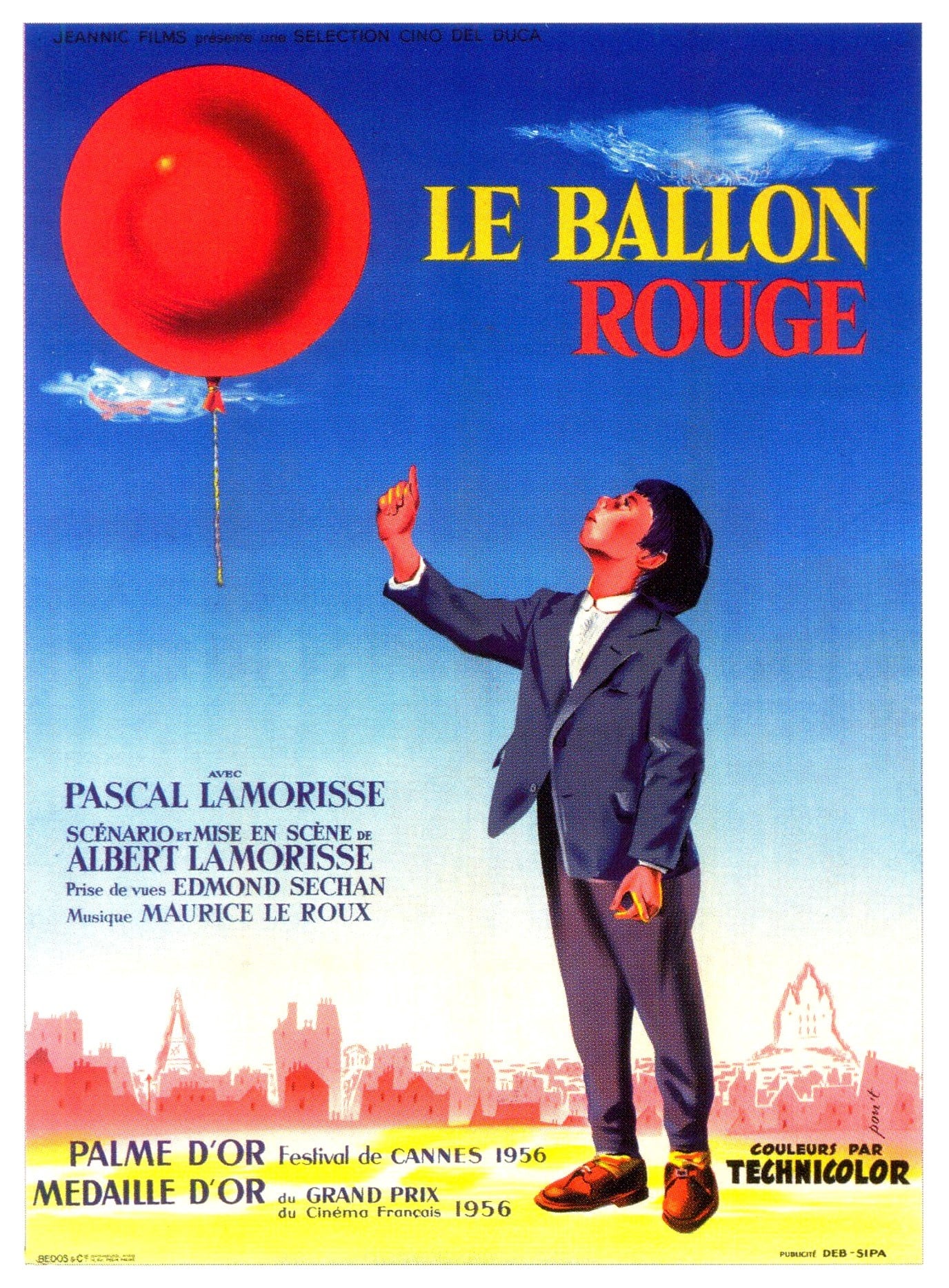 affiche du film Le Ballon rouge